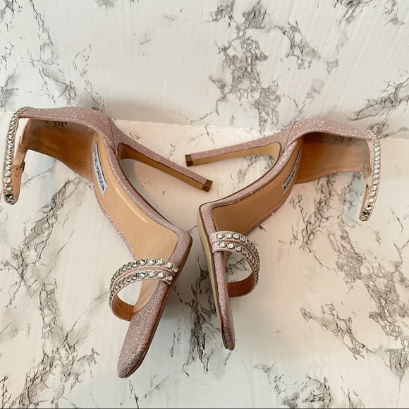 Steve Madden Collette Stiletto Pink Blush Glitter - Picture 6 of 11